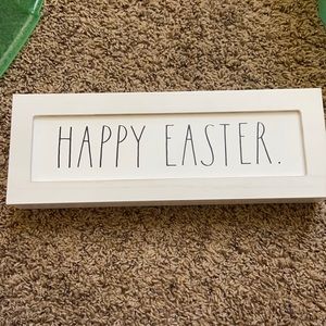 RAE DUNN HAPPY EASTER SIGN